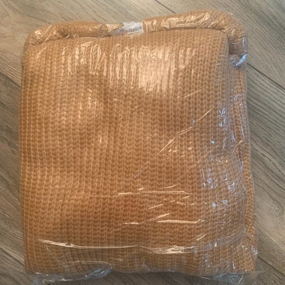 NWT SKINNYGIRL CARLY KNIT SWEATER BELTED DRESS WITH HOOD TAN XS - Picture 12 of 12